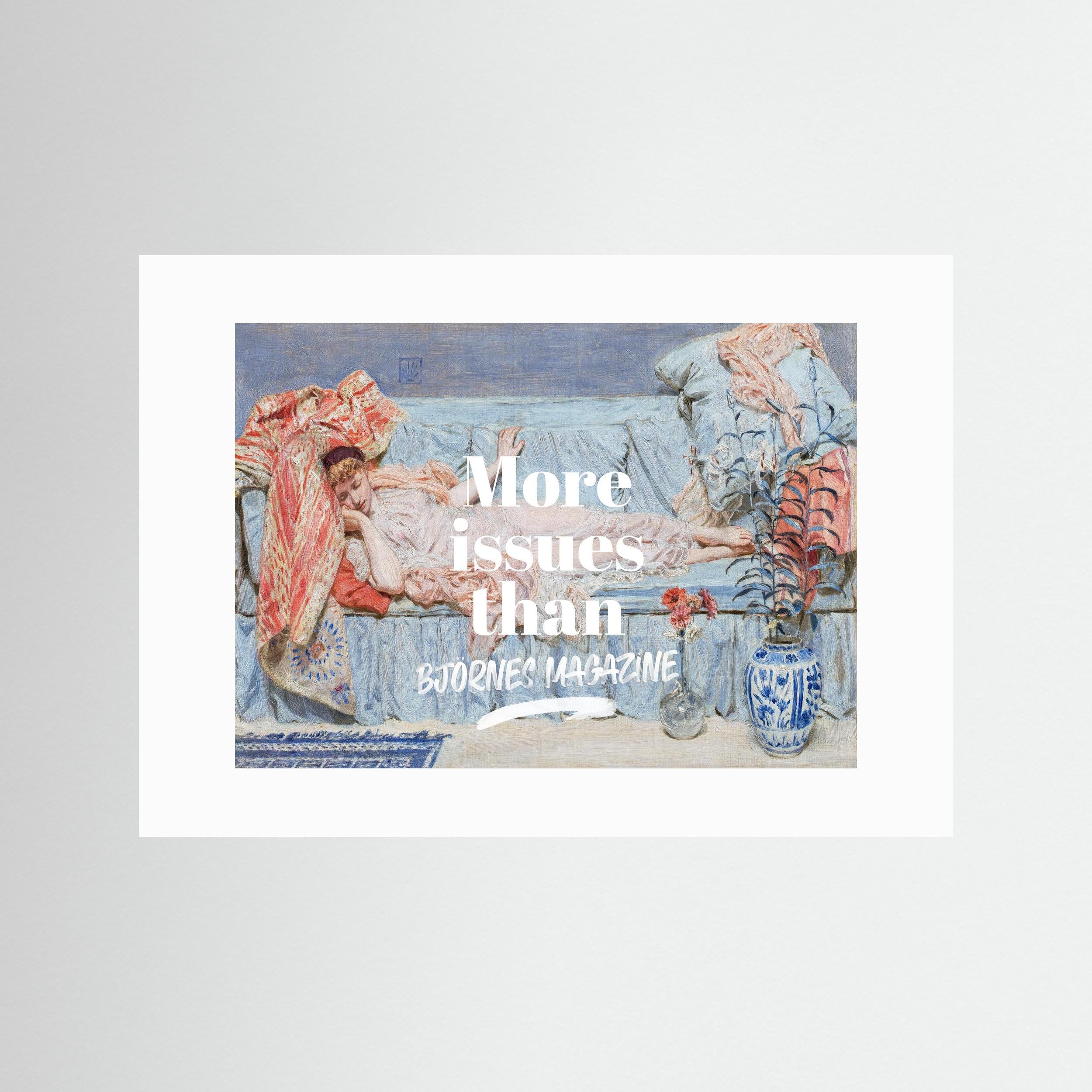 More issues than Björnes magazine