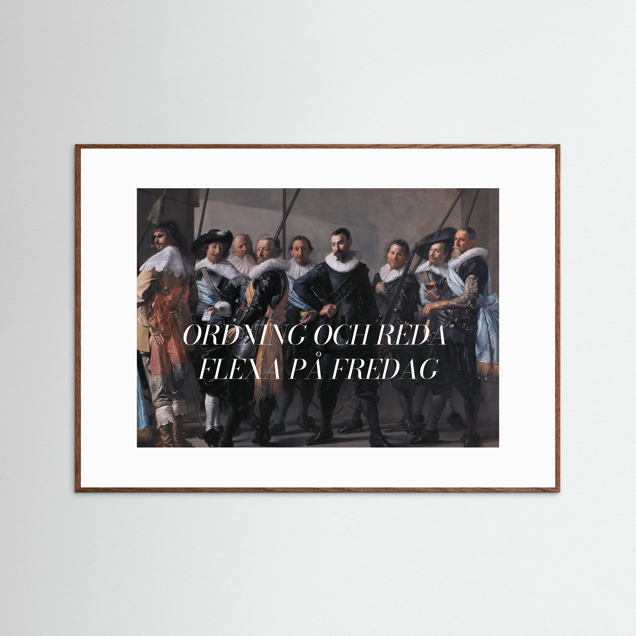 Ordning och reda flexa på fredag