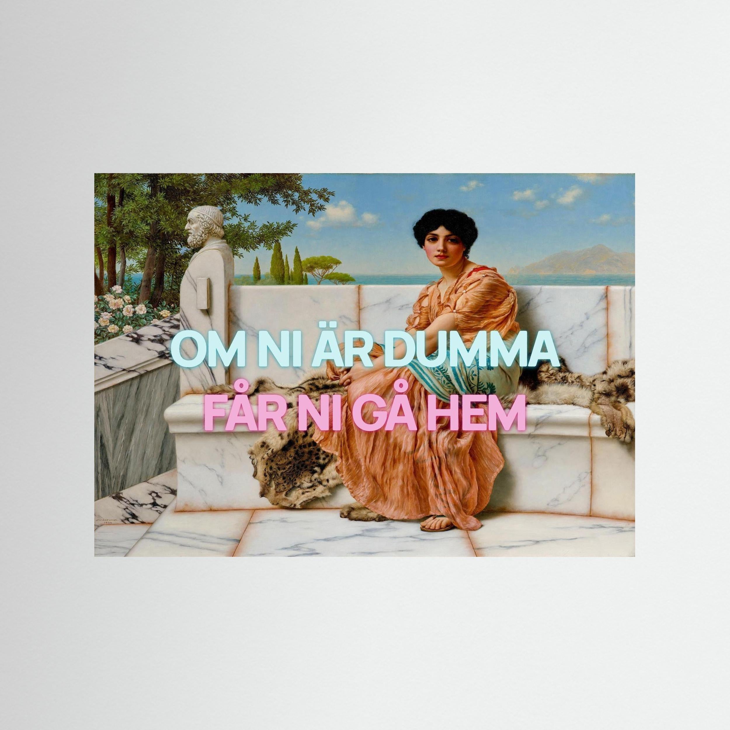 Om ni är dumma får ni gå hem