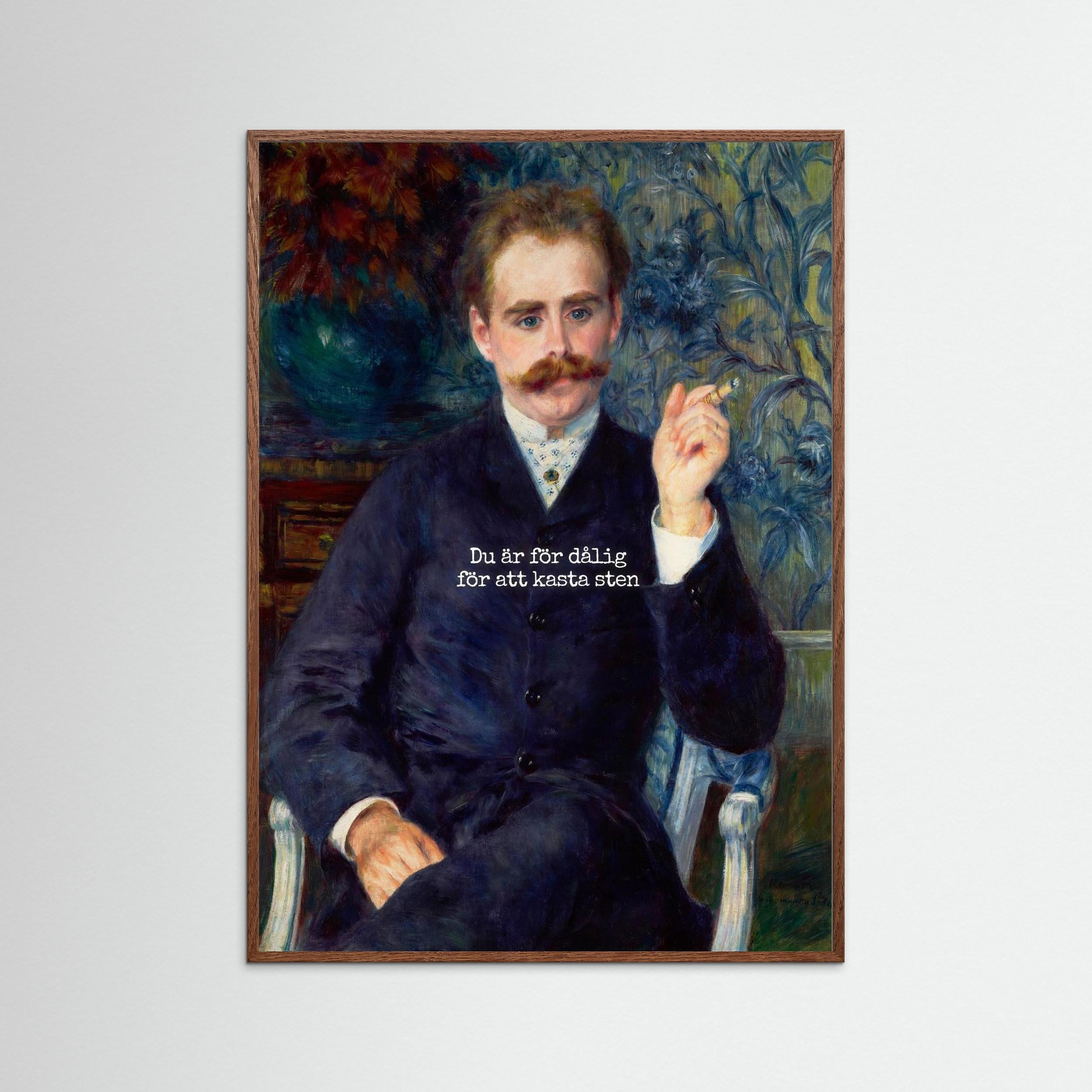 Du är för dålig för att kasta sten