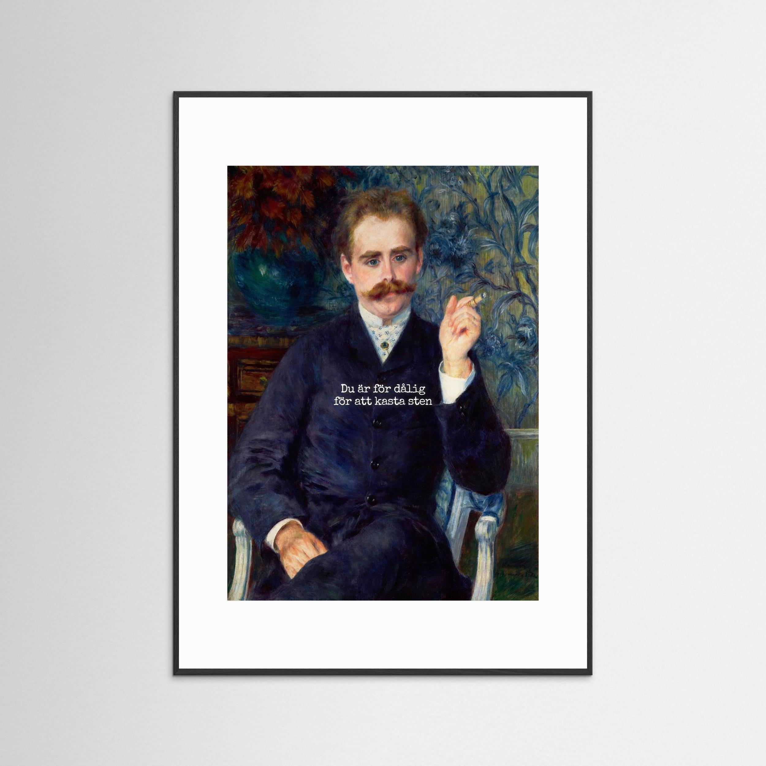 Du är för dålig för att kasta sten