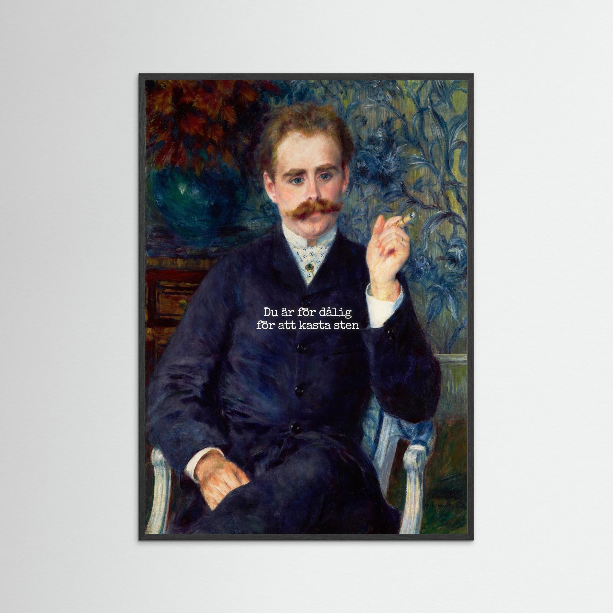 Du är för dålig för att kasta sten