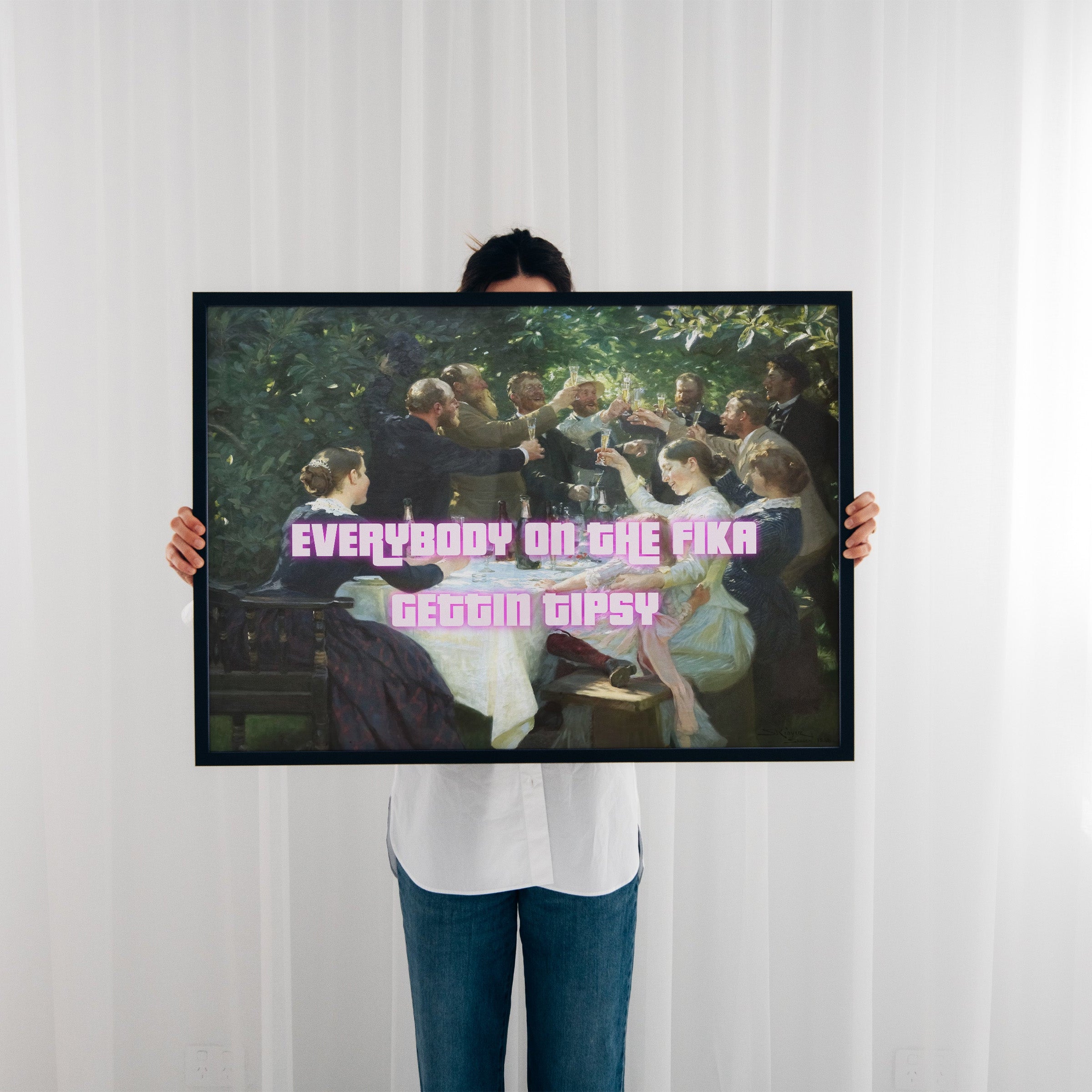 Everybody on the fika gettin tipsy