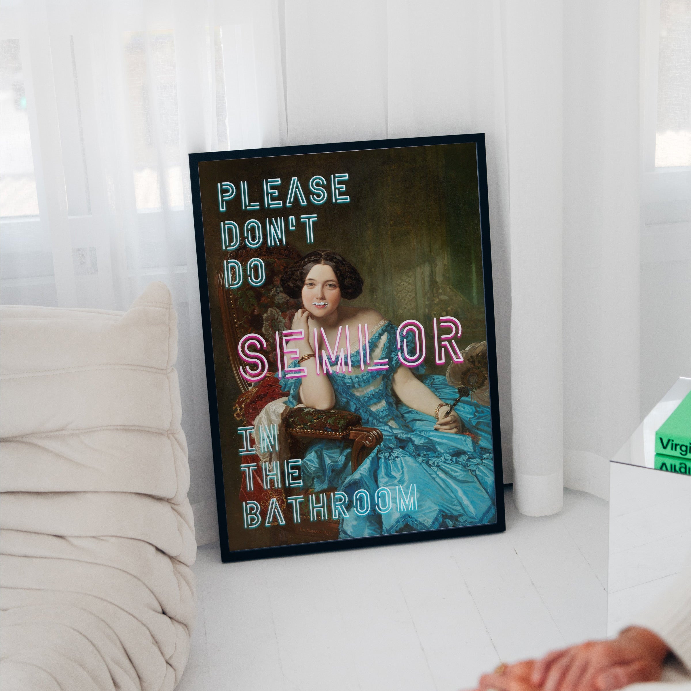 Please don't do semlor in the bathroom