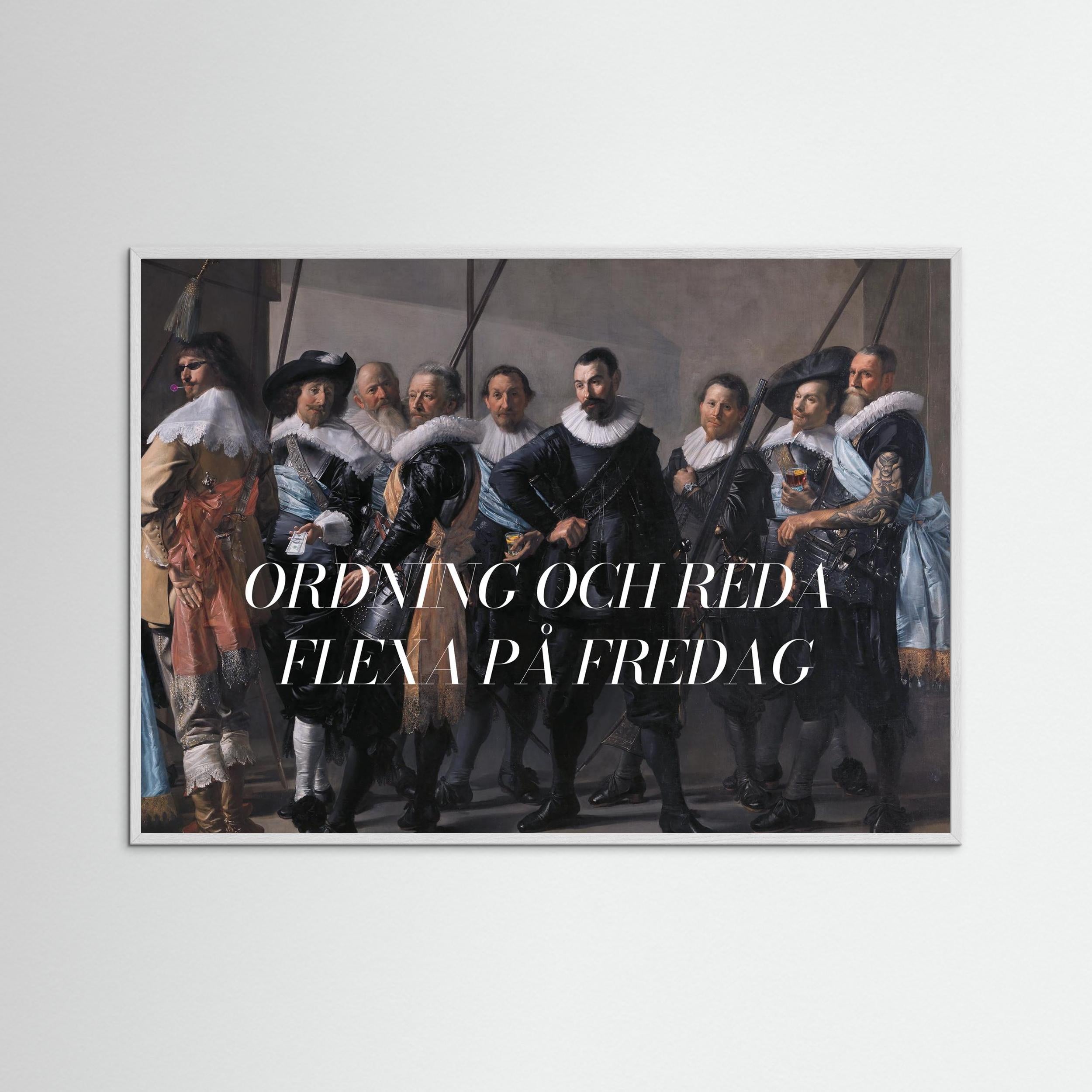 Ordning och reda flexa på fredag