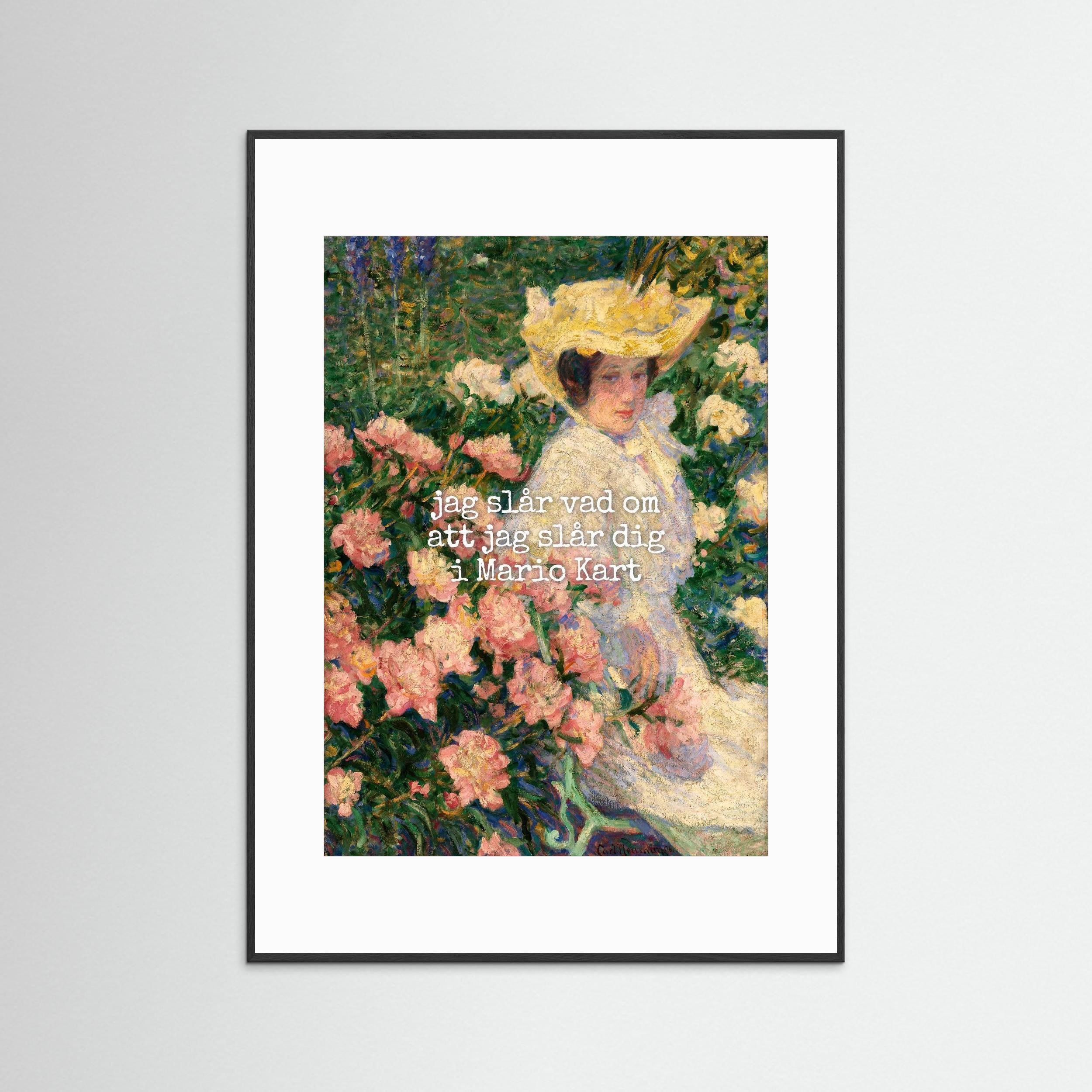 Jag slår vad om att jag slår dig i Mario Kart