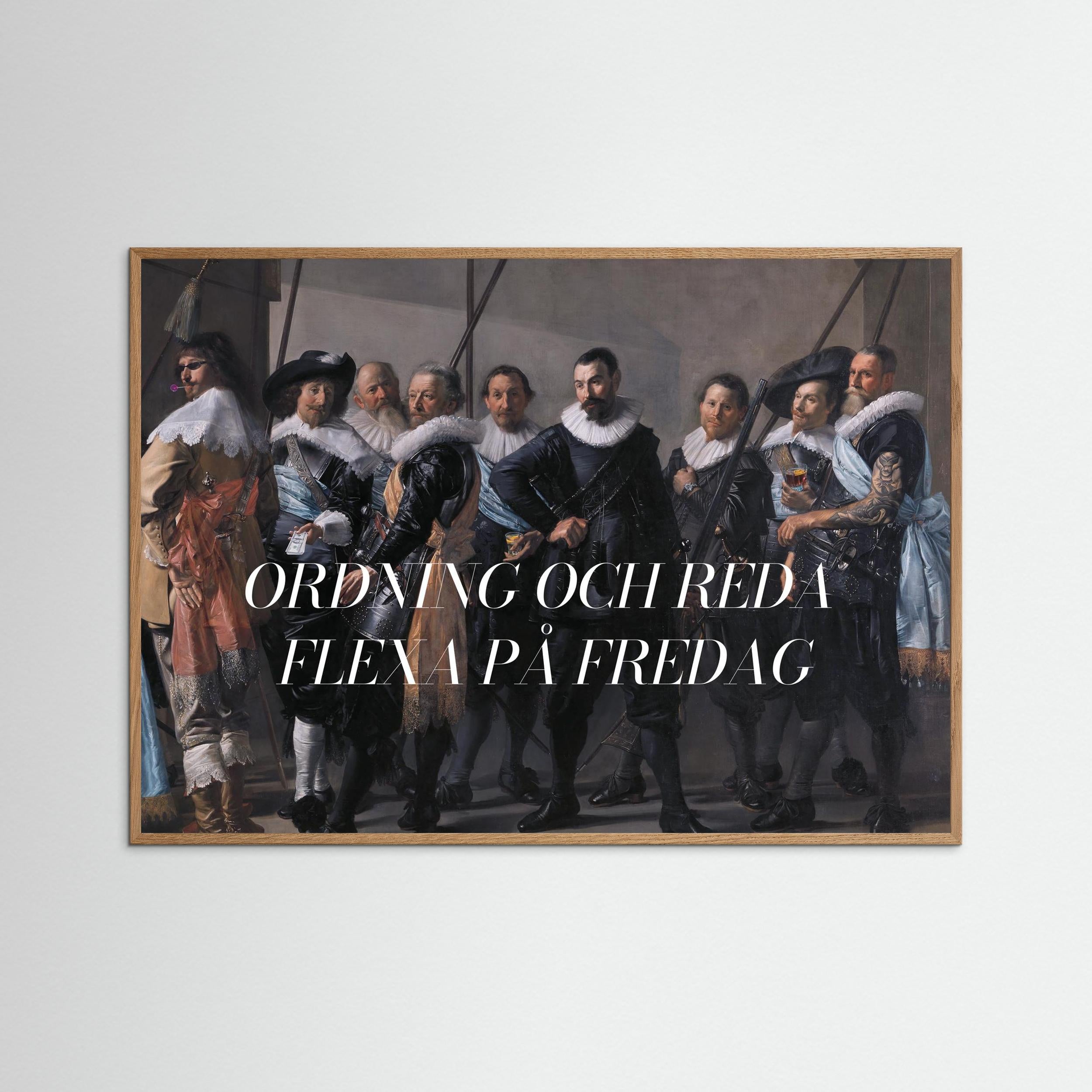 Ordning och reda flexa på fredag