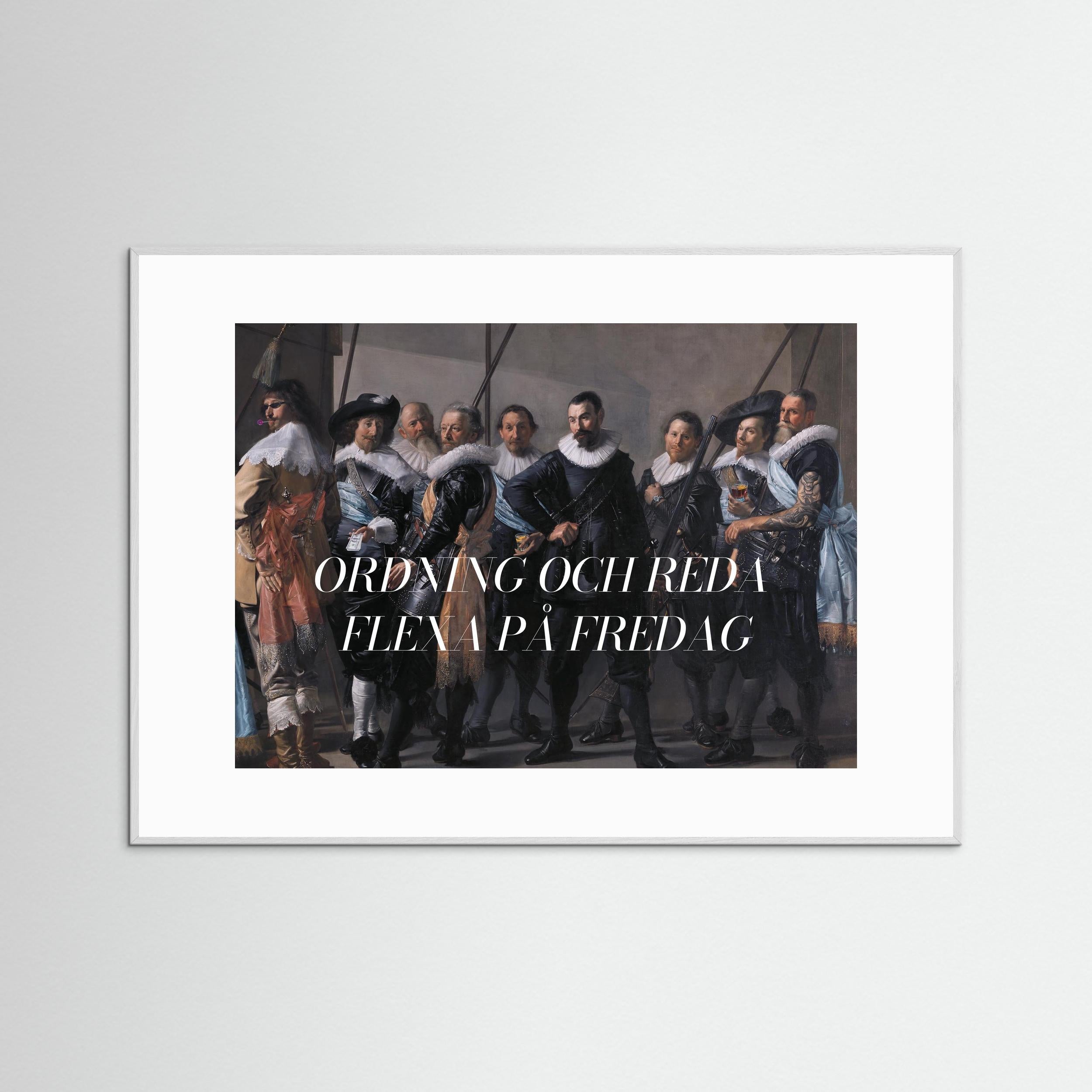 Ordning och reda flexa på fredag